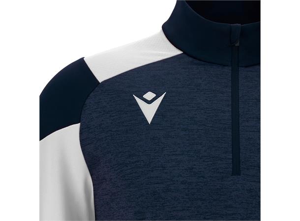 Chantico 1/4 Zip Top Wmn NAV/WHT M Teknisk treningsgenser til dame 