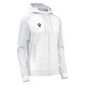 Atlas Hooded Jacket Full Zip W WHT 3XL Teknisk full zip hettejakke til dame