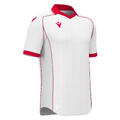 Warden Eco Match Day Shirt WHT/RED 4XL