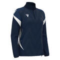 Leona Training 1/4 Zip Top W NAV/WHT XXL Teknisk treningsgenser til dame